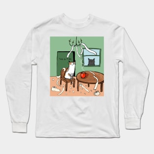 This is Fine Kitty Long Sleeve T-Shirt